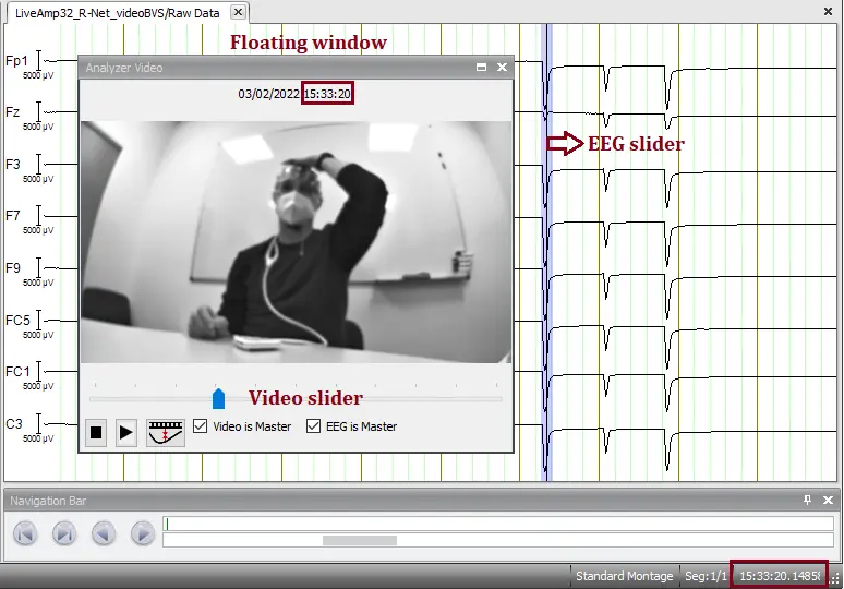 EEG & Video - Brain Vision