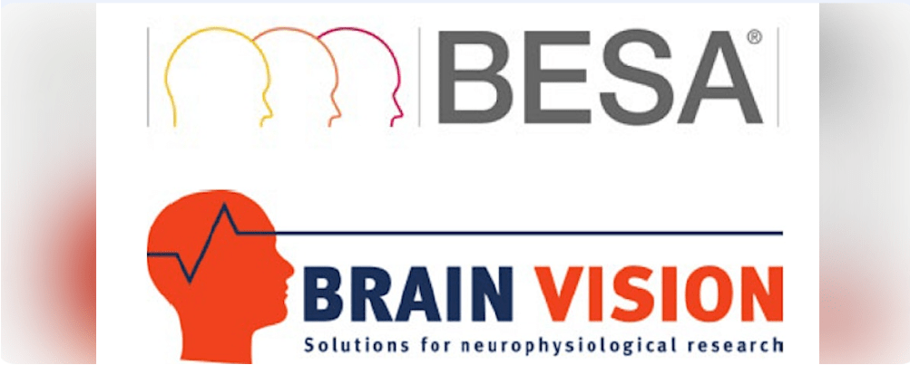 BESA and Brain Vision logos